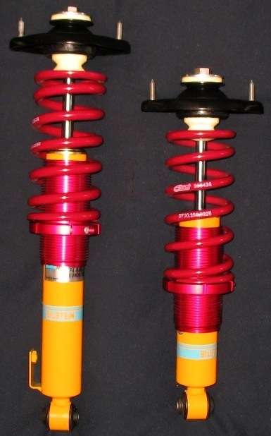 FCM Variant 2, adjustable monotubes with coil-over and shock mounts