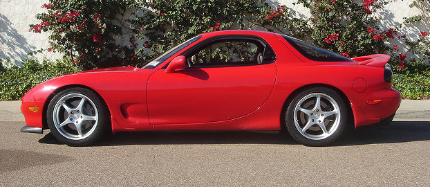 Alberto's FD RX-7 at rest